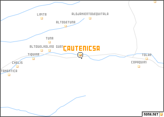 map of Cautenicsa