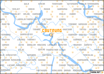 map of Cau Trung