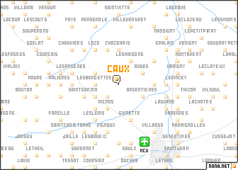 map of Caux