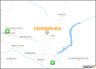map of Cavasos Place
