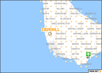 map of Cave Hill