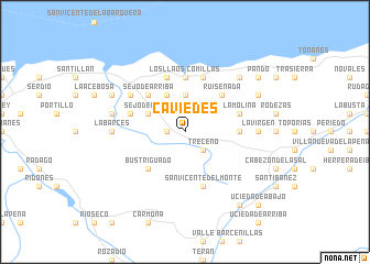 map of Caviedes