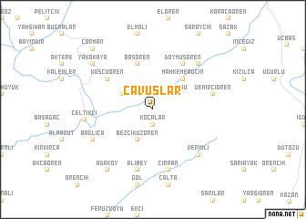 map of Çavuşlar