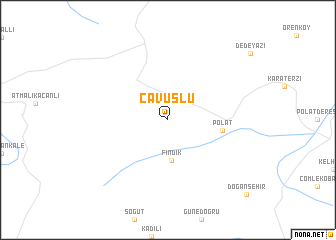 map of Çavuşlu