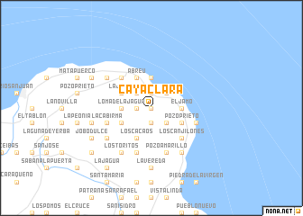 map of Caya Clara