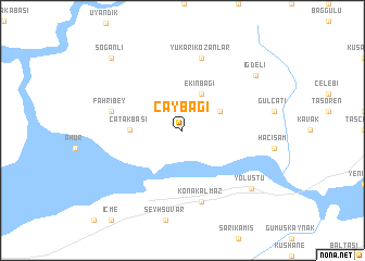 map of Çaybağı