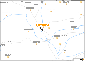 map of Çaybaşı
