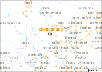 map of Cayo Conuco