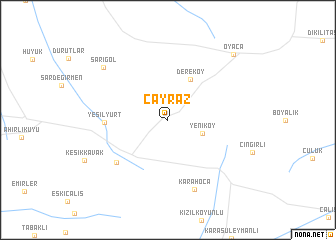 map of Çayraz