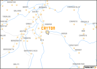 map of Cayton