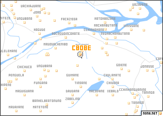 map of C. Bobe
