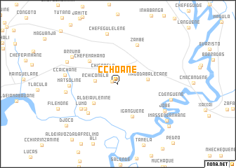 map of C. Choane