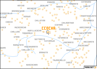 map of Ccocha