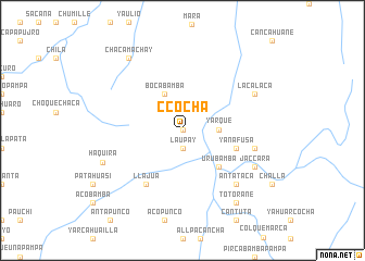 map of Ccocha