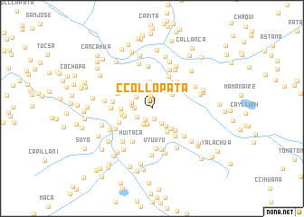 map of Ccollopata