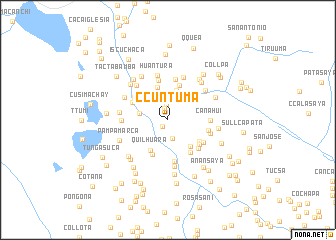 map of Ccuntuma