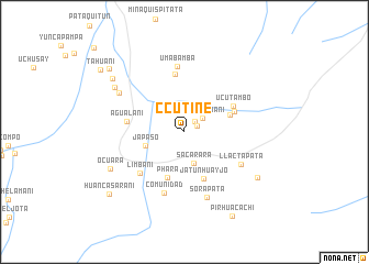 map of Ccutine