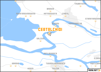 map of Ceatalchioi