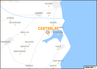 map of Ceatmalar