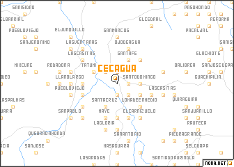 map of Cecagua