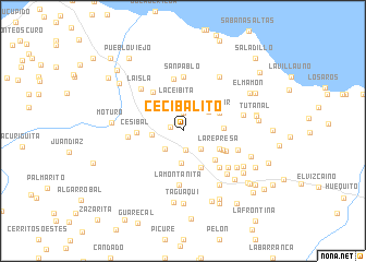 map of Cecibalito