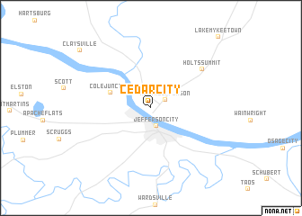 map of Cedar City