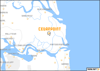 map of Cedar Point