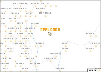 map of Ceel Doon