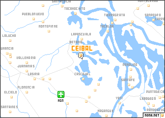 map of Ceibal