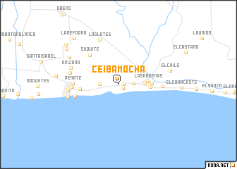 map of Ceiba Mocha