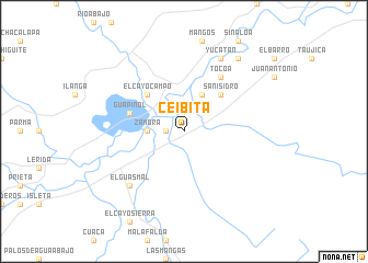 map of Ceibita