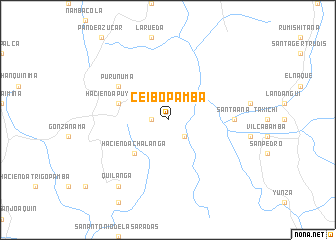 map of Ceibo Pamba