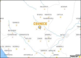 map of Çekmece