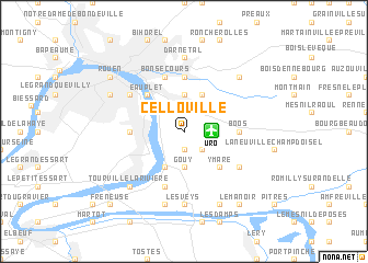 map of Celloville
