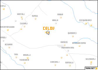 map of Çelov