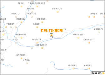 map of Çeltikbaşı