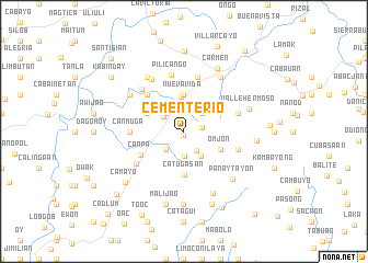 map of Cementerio
