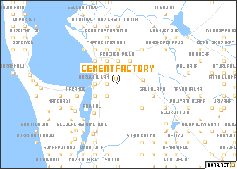 map of Cement Factory