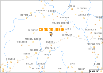 map of Cendrawasih