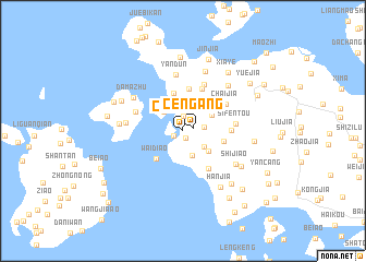 map of Cengang