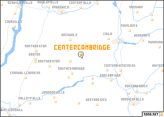 map of Center Cambridge