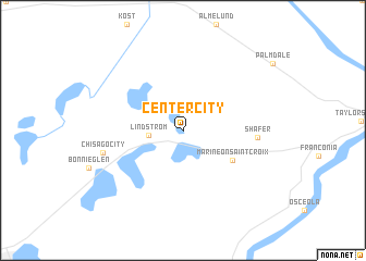 map of Center City