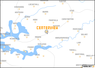 map of Centerview