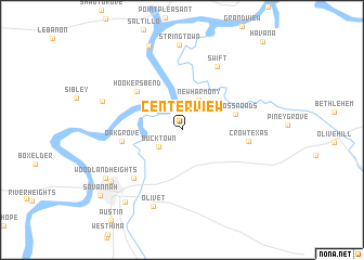 map of Centerview