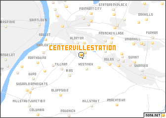 map of Centerville Station