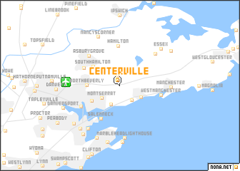 map of Centerville