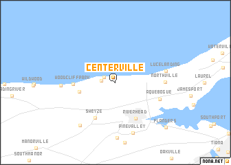 map of Centerville