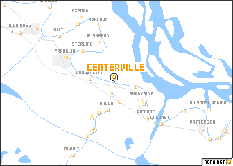 map of Centerville