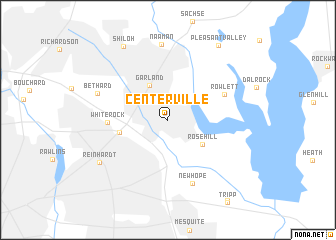 map of Centerville