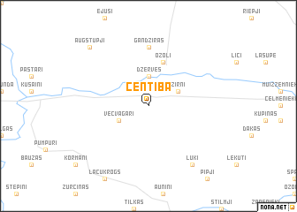 map of Centība